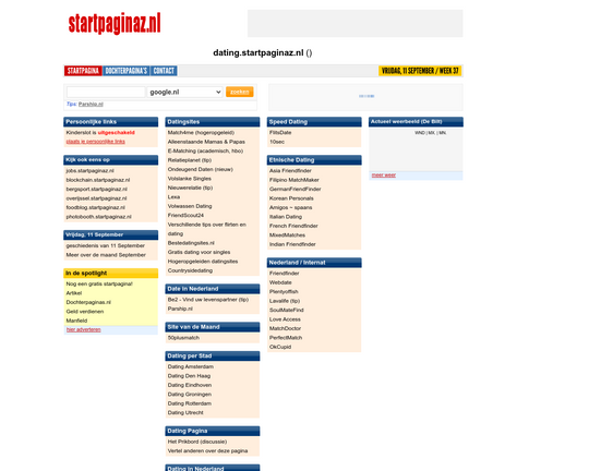 Dating Startpaginaz Logo